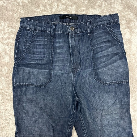 J Brand Rivington Slouchy Cargo Style Baggy Fit Jeans Size 27 - Picture 5 of 11